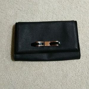 Ted Baker black clutch